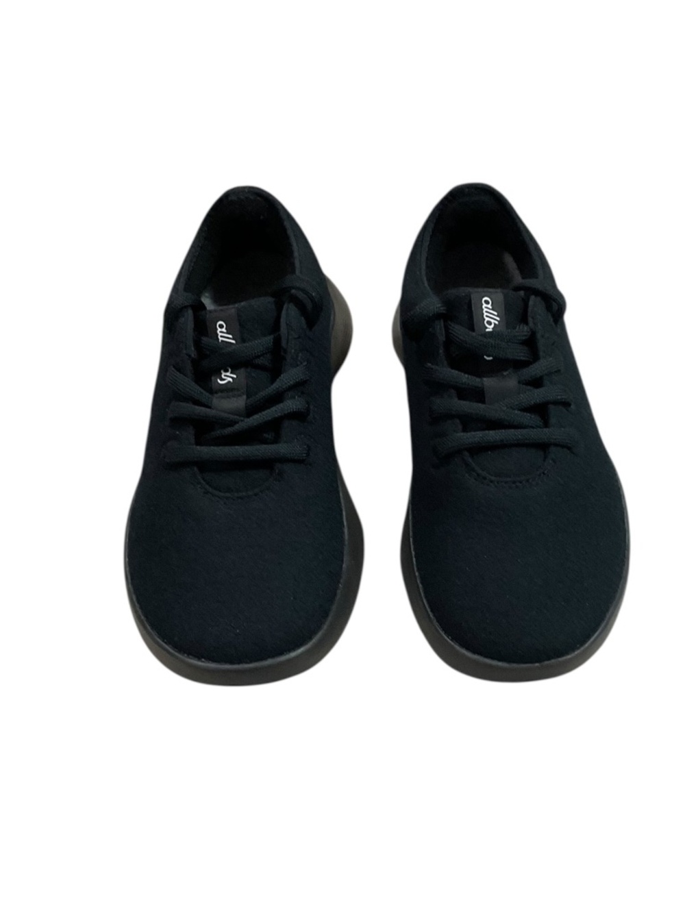 Allbirds Women’s Wool Runner 2 WR2 Natural Black Black Sole Sneakers Size 7.5